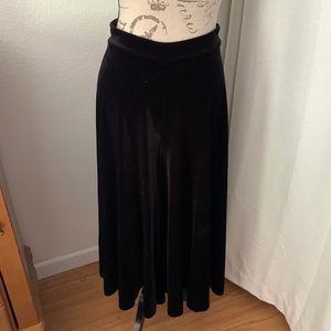 M BlackMilk Velvet Culottes